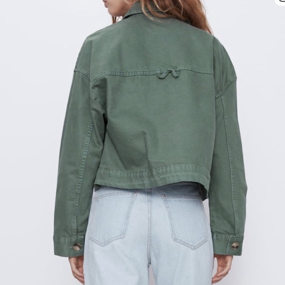 ZARA Bloggers Favorite Jacket Medium - Picture 5 of 6